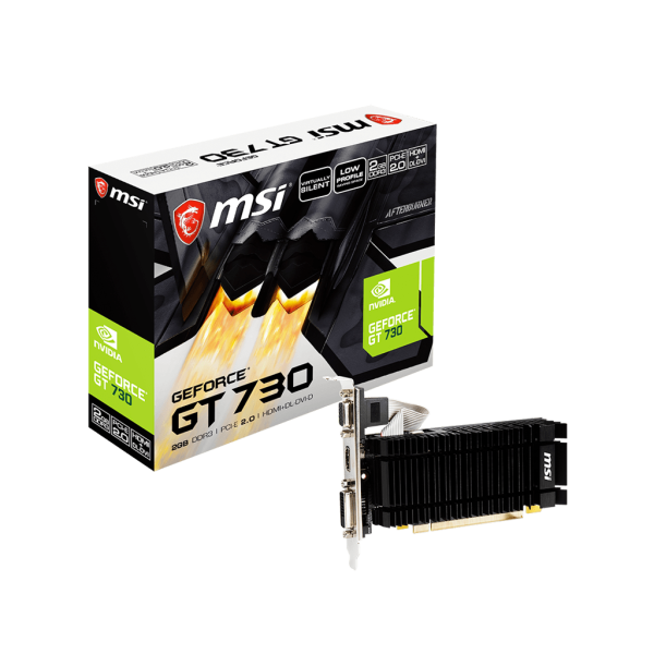 Msi vga n730k-2gd3h/lpv1 gt730 2gb ddr3 64b dx12 p...