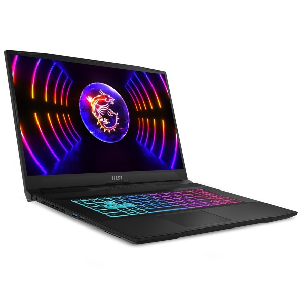 Msi nb katana 17 b12vfk-082xtr i7-12650h 16gb ddr5 rtx4060 gddr6 8gb 1tb ssd 17.3 fhd 144hz dos