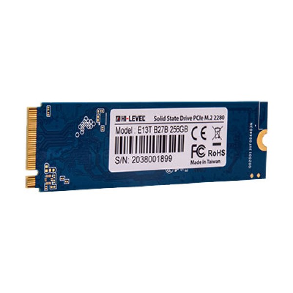 Hi-level 256 gb nvme ssd 3300/1200 (hlv-m2pciessd2280/256g)