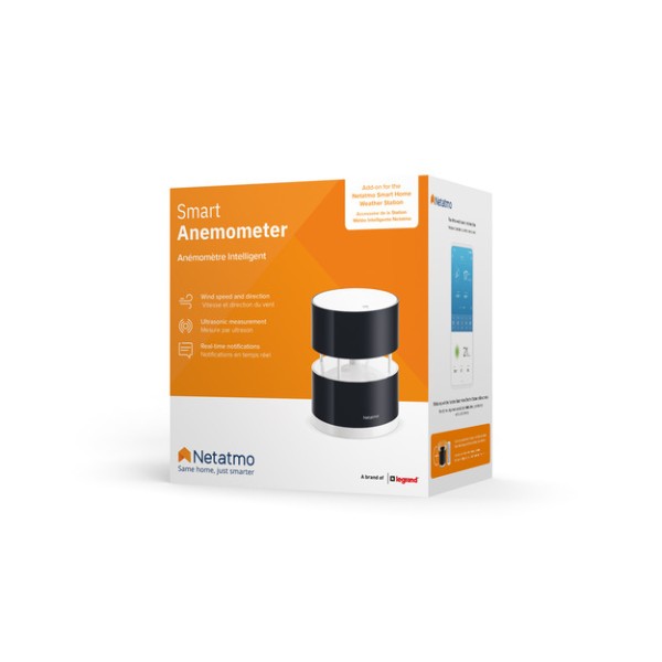 Netatmo anemometre (rüzgar ölçer)