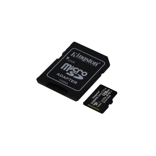 Kingston 128gb microsdxc canvas select plus 100r a...