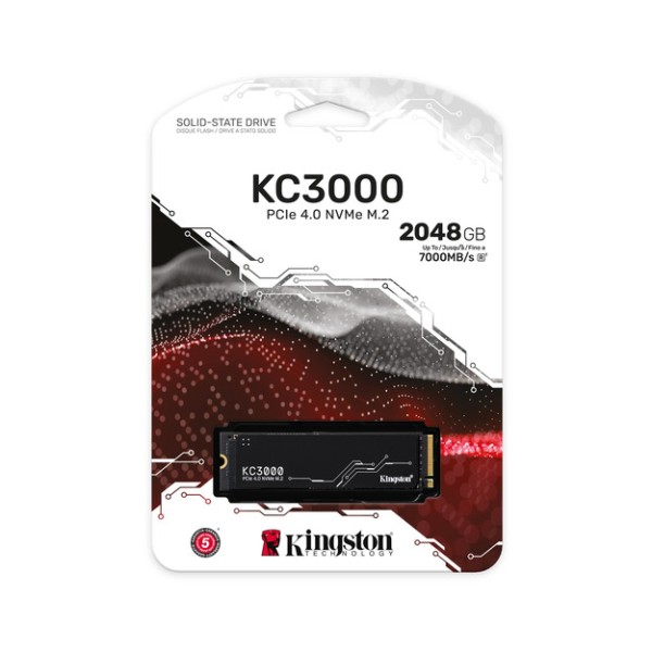 Kingston 2048g kc3000d m.2 2280 nvme ssd