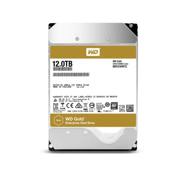 Wd gold 12tb 3.5'' 256mb