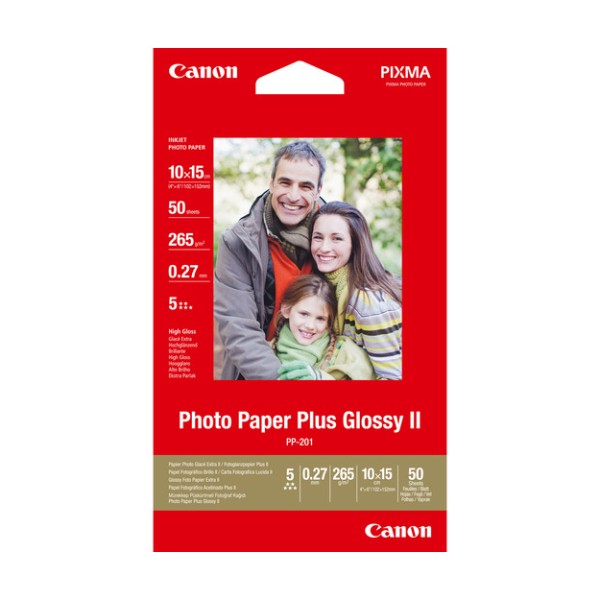 Canon pp-201 glossy photo paper 10x15  - 50 sheets...