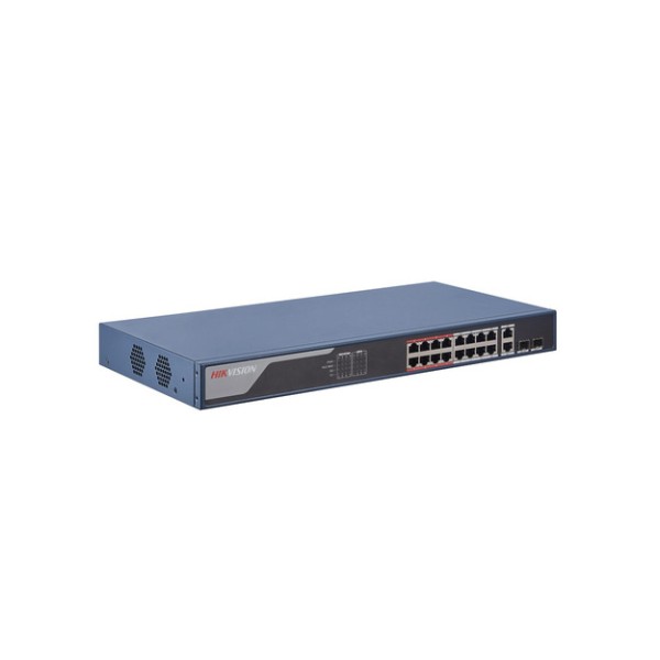 Hikvision ds-3e1318p-ei 16 port fast ethernet smar...