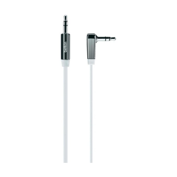 Belkin 3.5mm düz aux kablo 0.9m beyaz