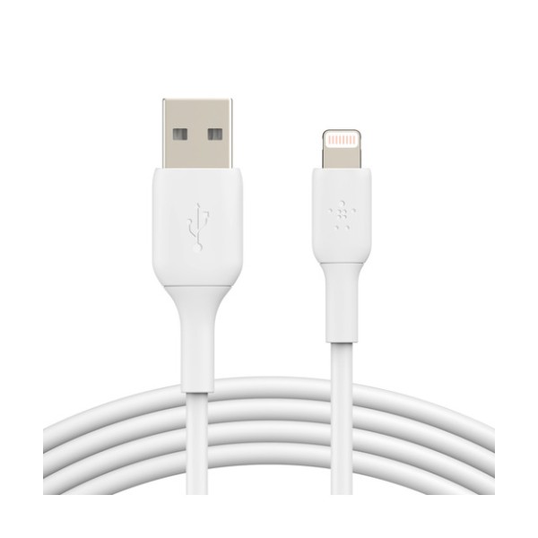 Belkin apple lightning hızlı şarj ve data kablosu  1m beyaz