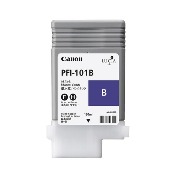 Canon blue ink tank pfi-101b 130 ml.