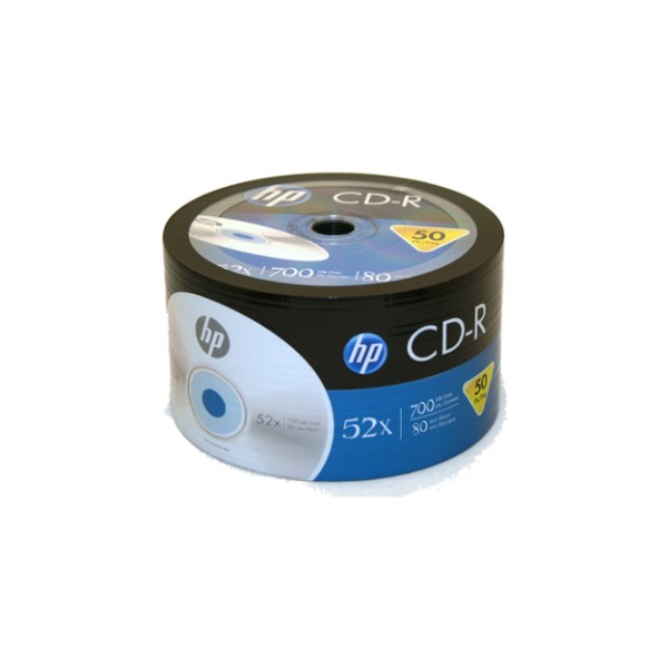 Hp cre00070-3 cd-r 52x 700mb 50li spindle