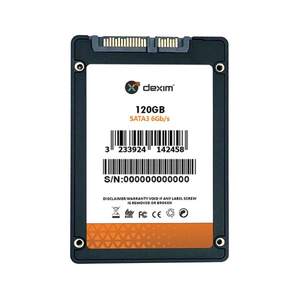 Dexim 120gb ssd harddrive plastic housing