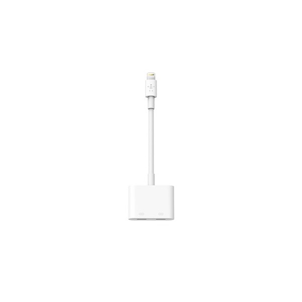 Belkin lightning şarj + ses girişi çoğaltıcı