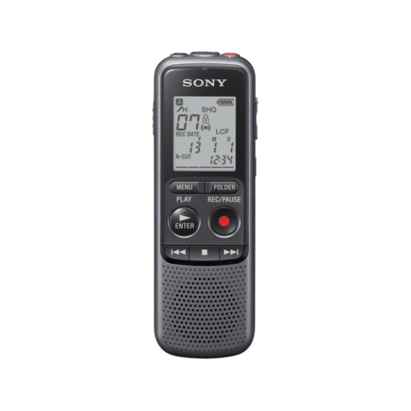 Sony icdpx240.ce7 ses kayıt cihazı siyah