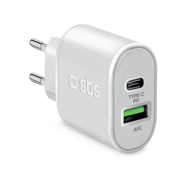 Sbs 1xusb-a+1xusb-c pd 20w seyahat şarj